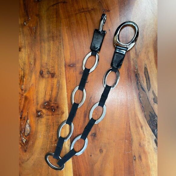 SUZI ROHER LEATHER & METAL LINK BELT main image 7
